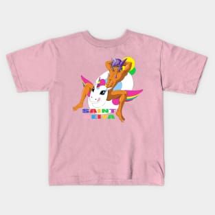 SAINT GAY UNICORN Kids T-Shirt